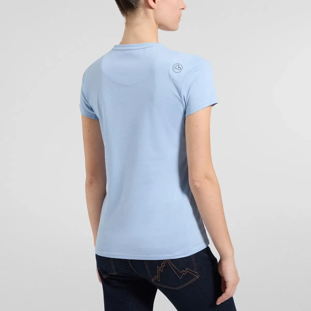 Stripe Cube T-Shirt W